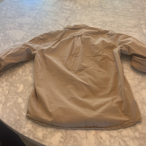 Long sleeve Safari brown J.Crew Chino size large - Picture 6 of 7